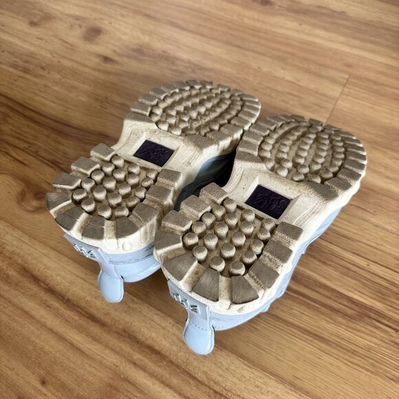 EYTYS Angel Light Blue Leather Sneakers In Sky Blue - Picture 7 of 7